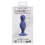 CalExotics Connect Advanced Rechargeable Silicone App Compatible Probe - Purple