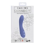 CalExotics Connect Warming Rechargeable Silicone App Compatible Wand - Purple