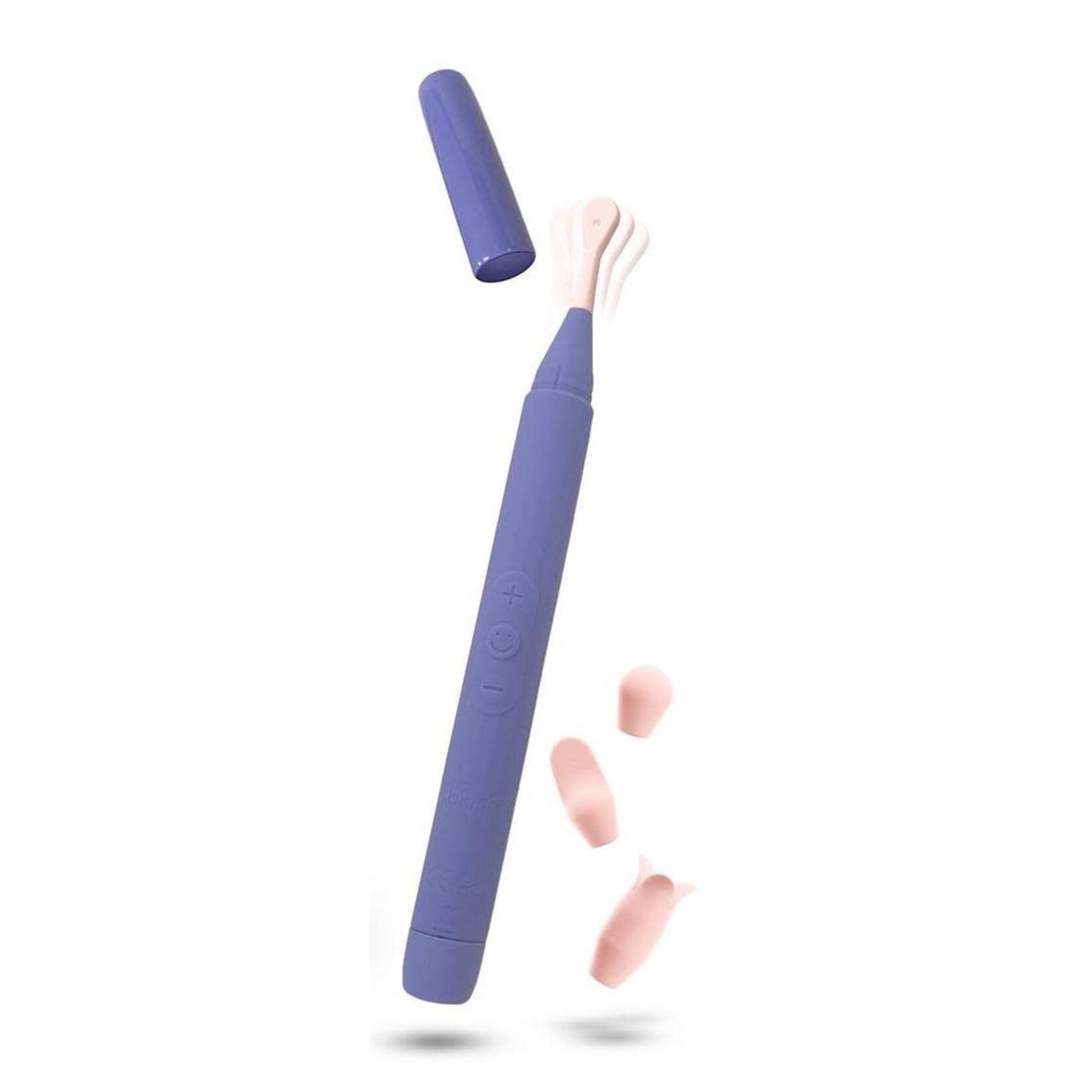 Blush Collection Juno Rechargeable Oscillating Wand Vibrator - Purple