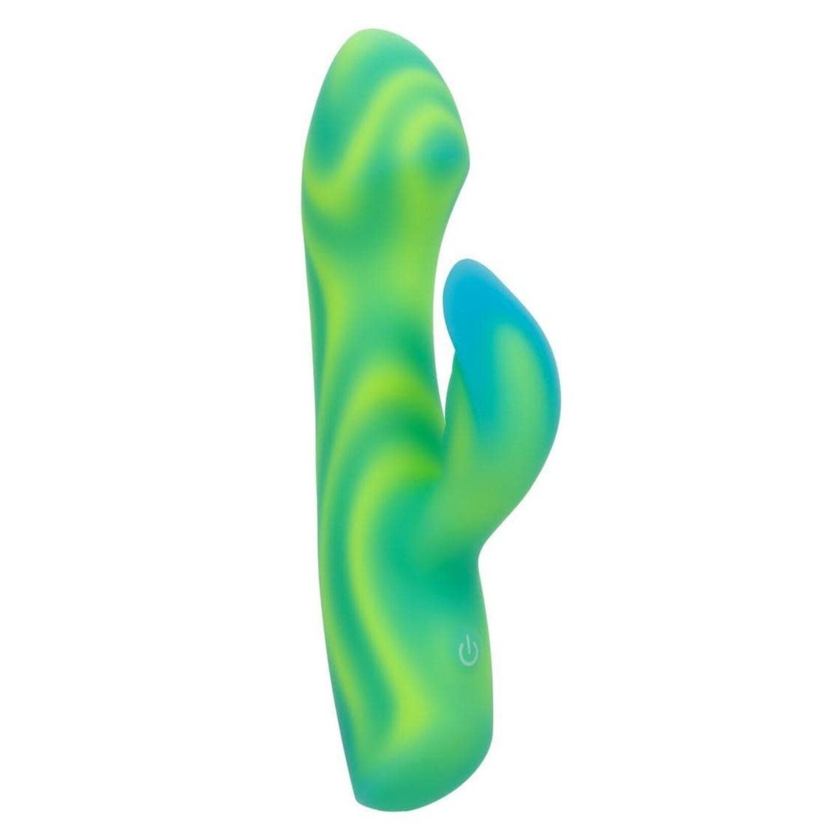 Endless Summer Twilight Tease Dual Vibe Light-up Rechargeable Silicone Massager - Green