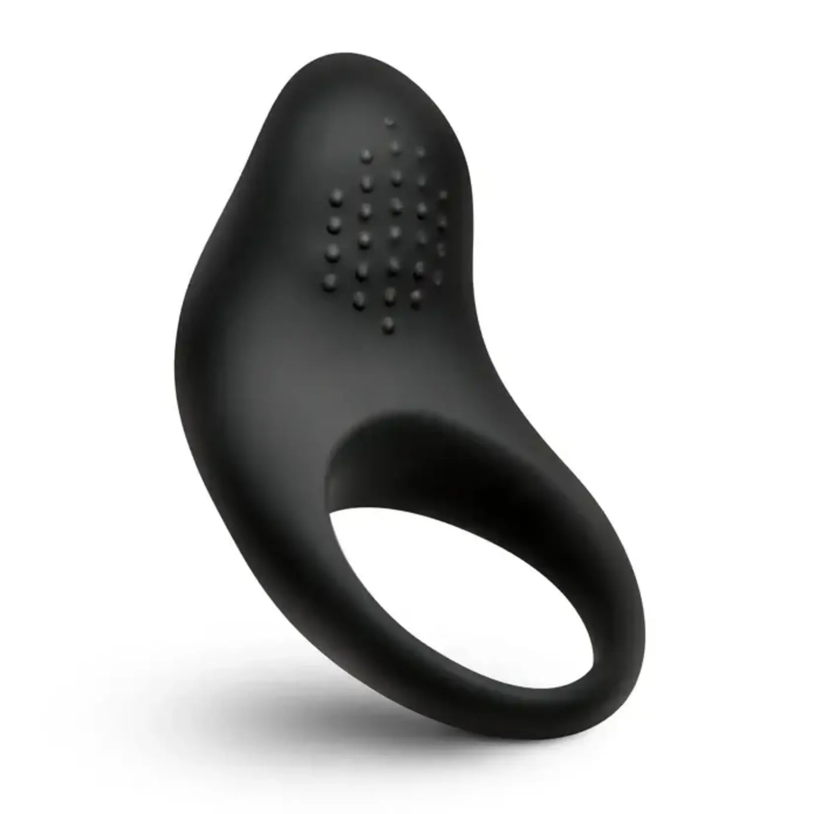 Bang! Vibrating Silicone Cock Ring - Black