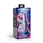 Creature Cocks Delphine Mermaid Silicone Dildo - Blue/Pink