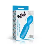 Bang! 18X Vibrating Silicone Mini Wand - Blue