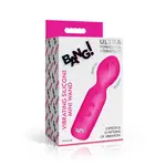 Bang! 18X Vibrating Silicone Mini Wand - Pink