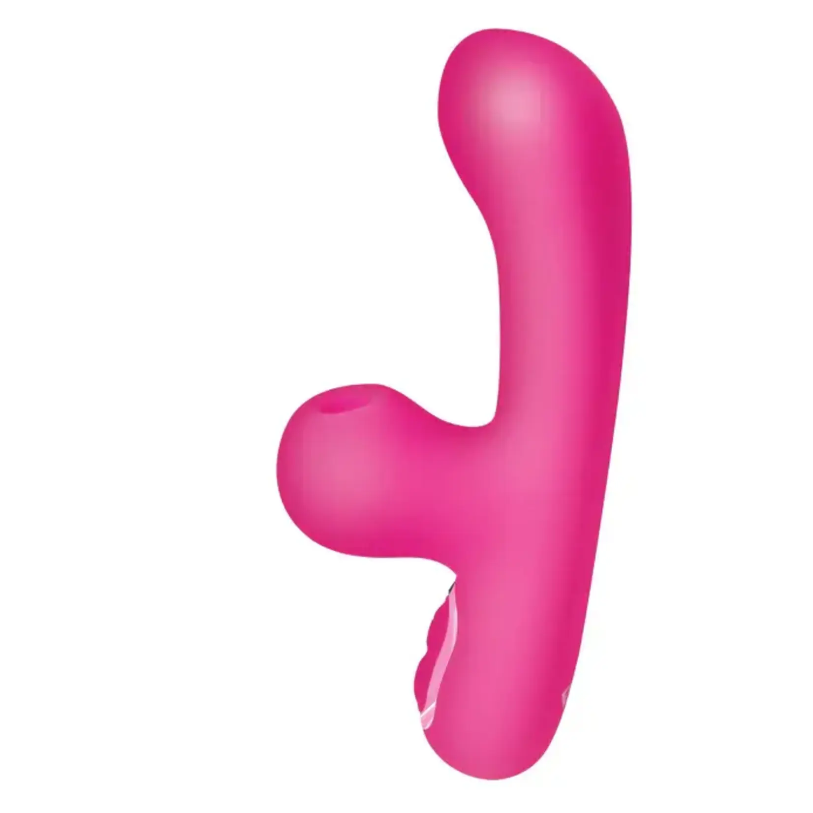 Bang! G-Spot Rabbit Rechargeable Silicone Vibrator - Pink