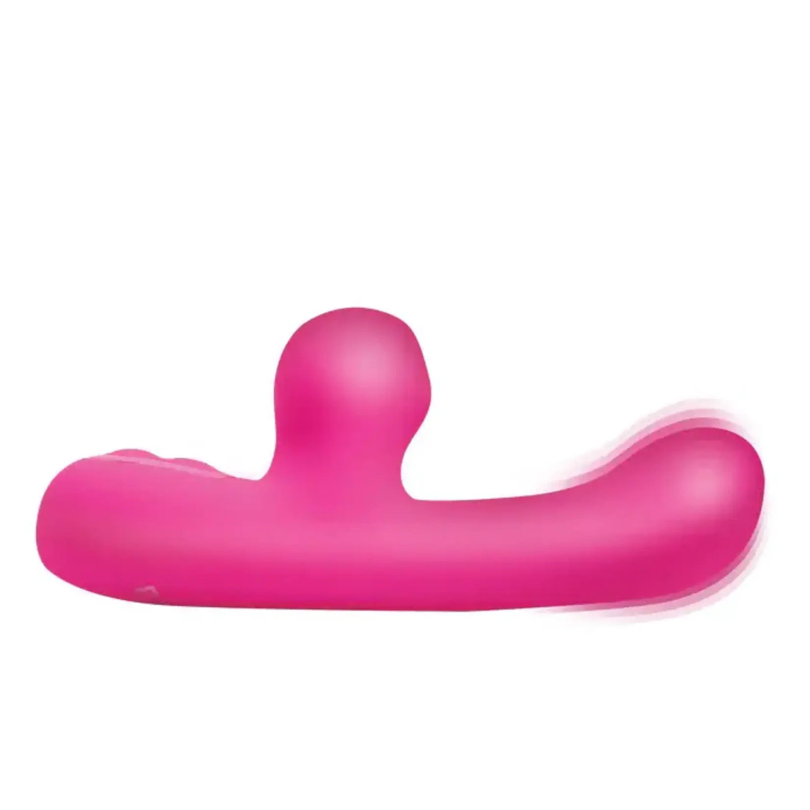 Bang! G-Spot Rabbit Rechargeable Silicone Vibrator - Pink