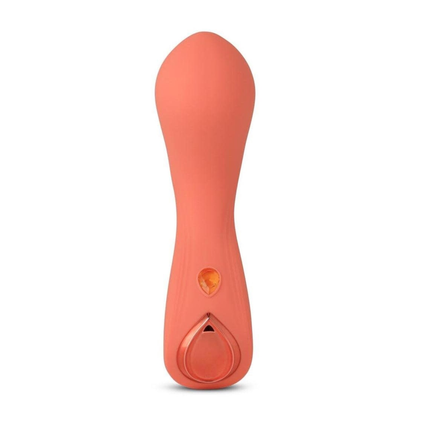 Nu Sensuelle Gemma Turbo Rechargeable Silicone Bullet Vibrator - Coral