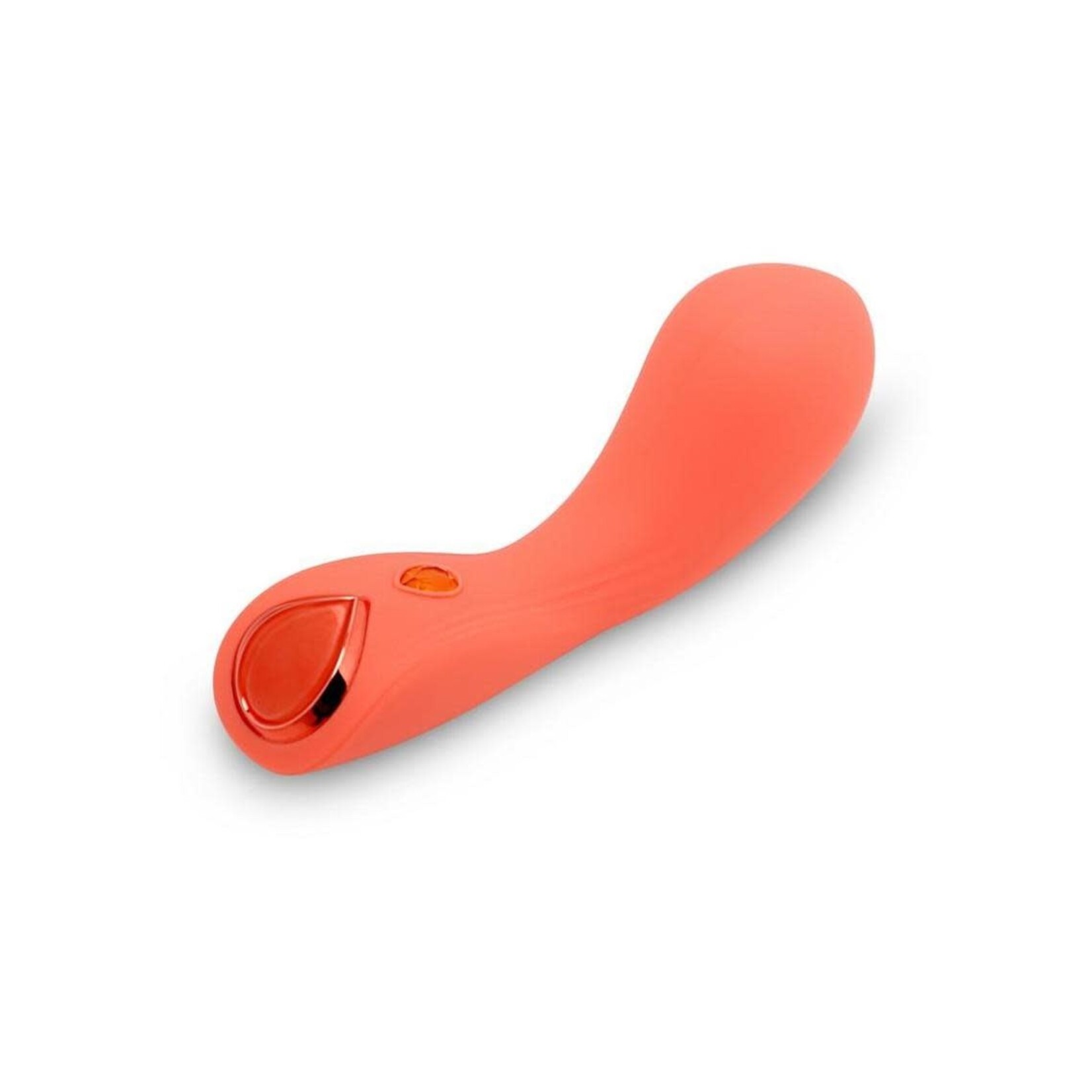 Nu Sensuelle Gemma Turbo Rechargeable Silicone Bullet Vibrator - Coral
