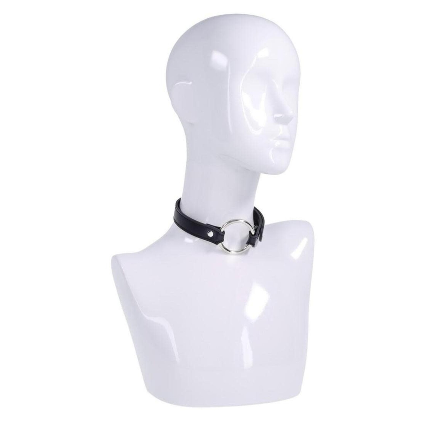 Sex & Mischief Shadow Convertible Cuffs - Black/Silver