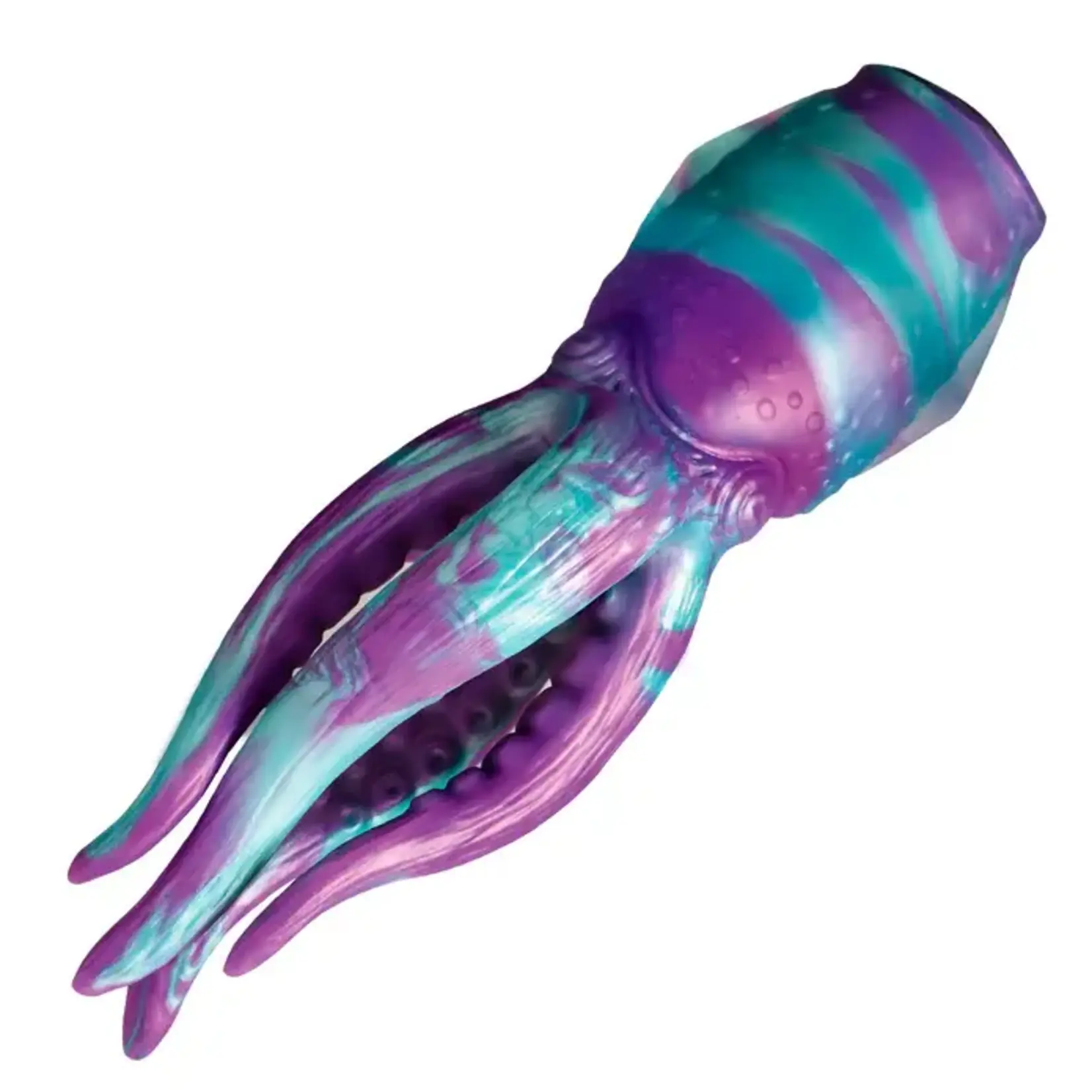 Creature Cocks Tenta Stroke Silicone Masturbator - Blue/Purple