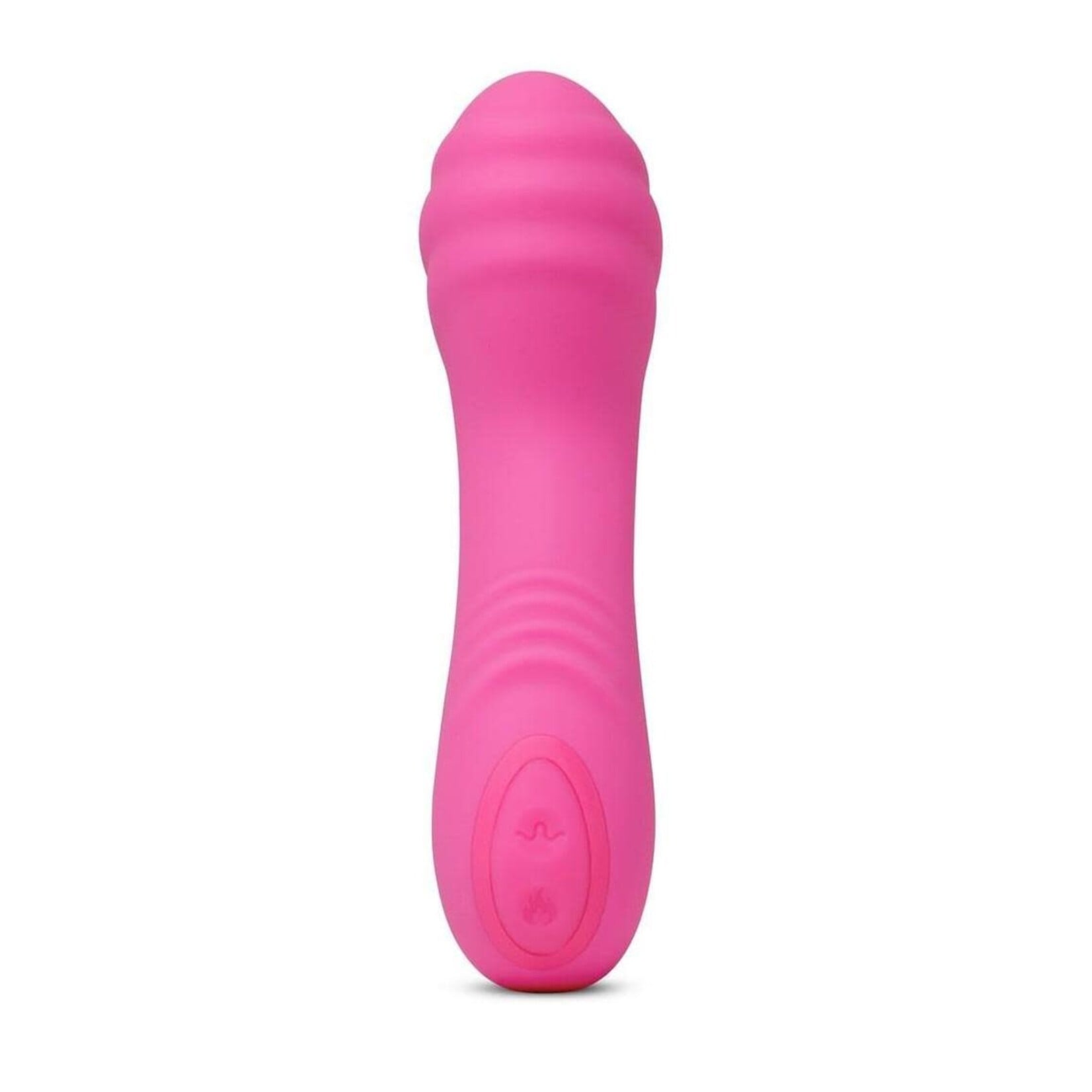 Nu Sensuelle Muse XLR8 Rechargeable Silicone Bullet Vibrator with Heat - Pink