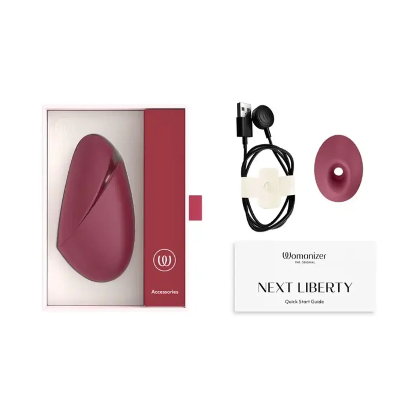 Womanizer Next Liberty Bordeaux