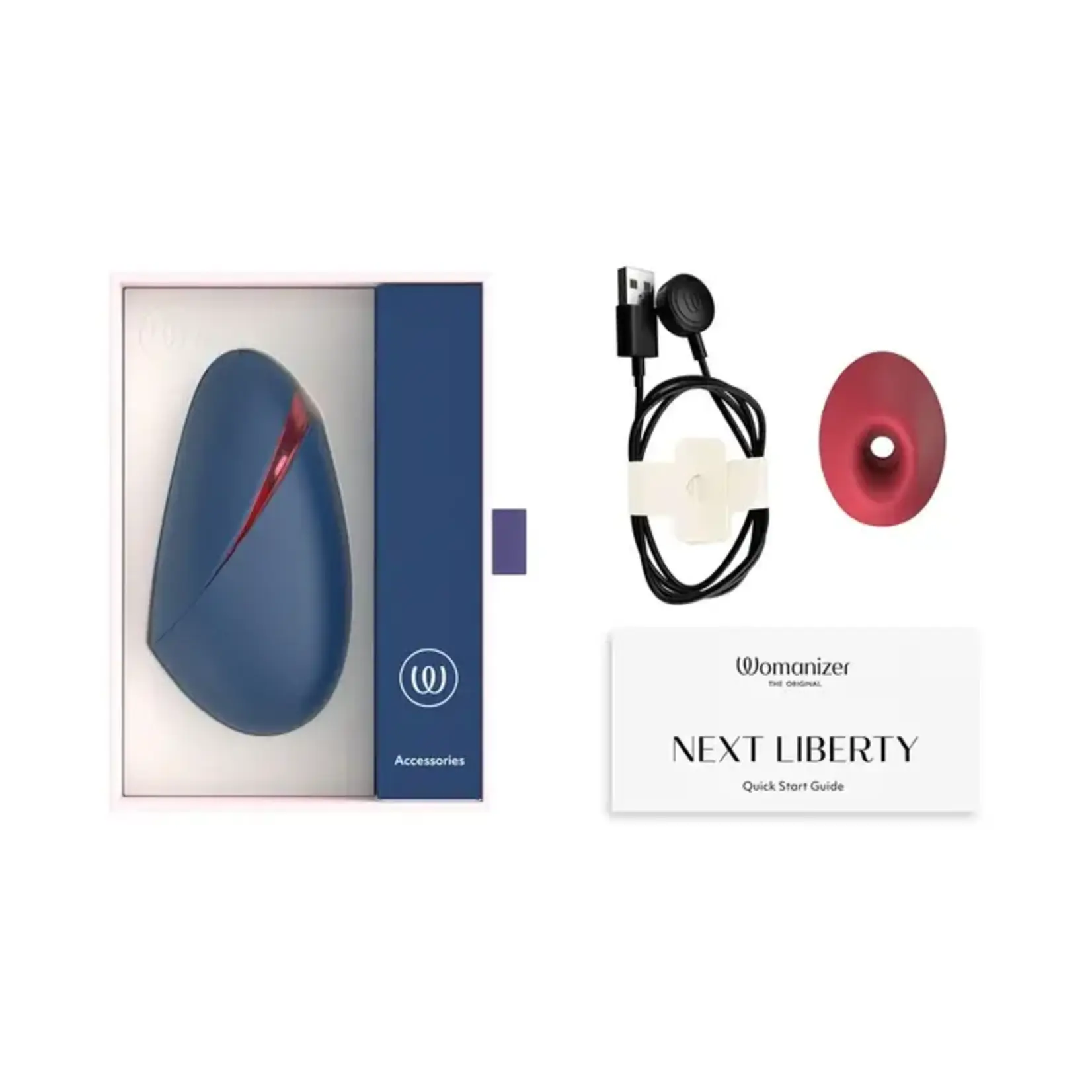 Womanizer Next Liberty Blue/Red