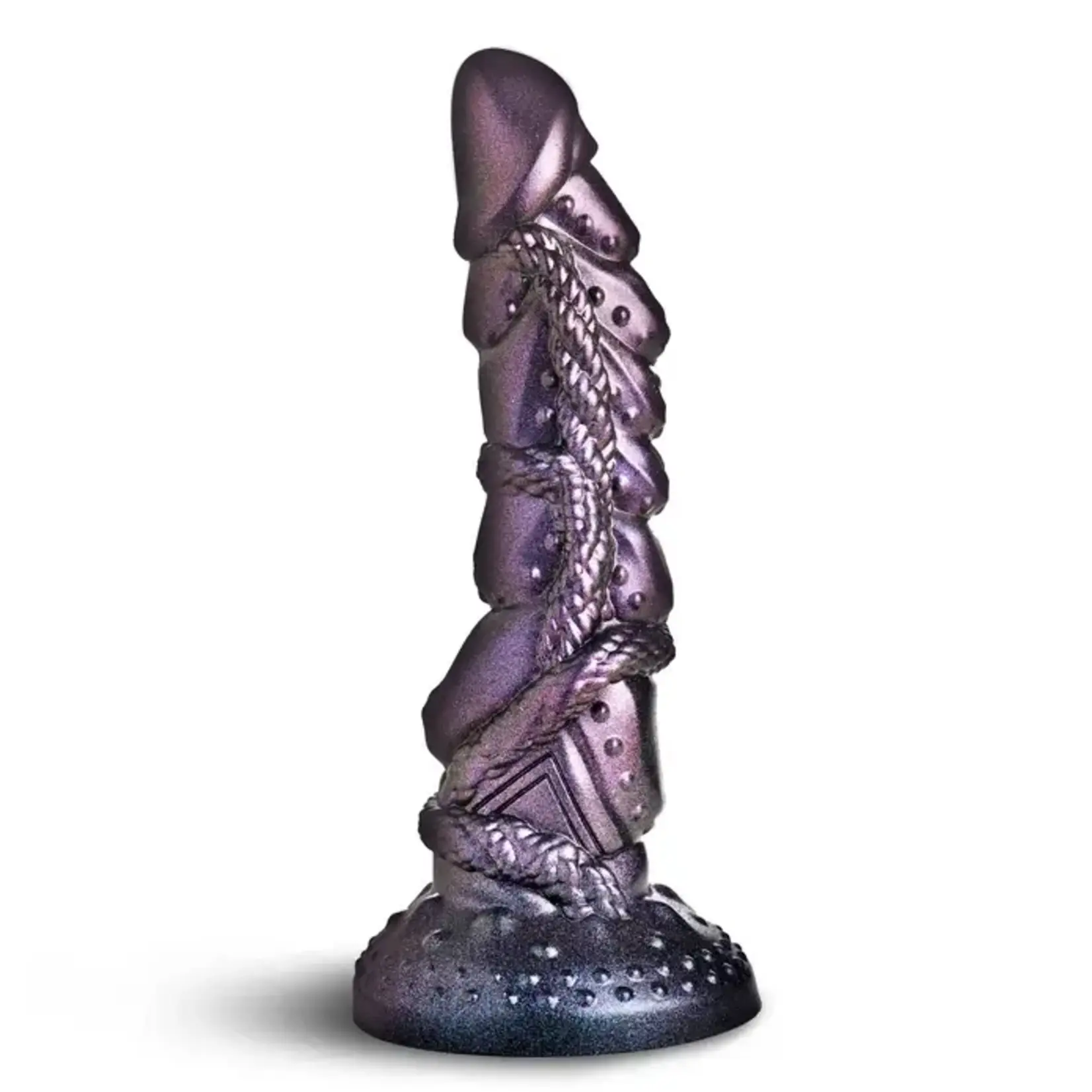 Creature Cocks Ilias Elf Silicone Dildo 8.5in - Silver