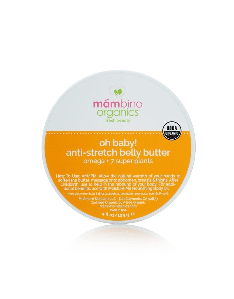 Mambino Organics Mambino Org. Oh Baby Anti-Stretch Belly Butter