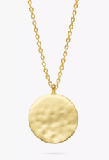 Estella Bartlett Estella B Hammered Disc Necklace