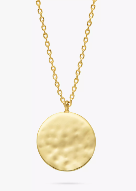 Estella Bartlett Estella B Hammered Disc Necklace