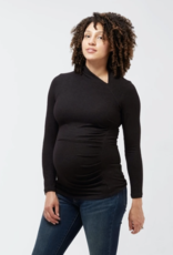 NOM Maternity NOM Claire Ruched L/S Sweater
