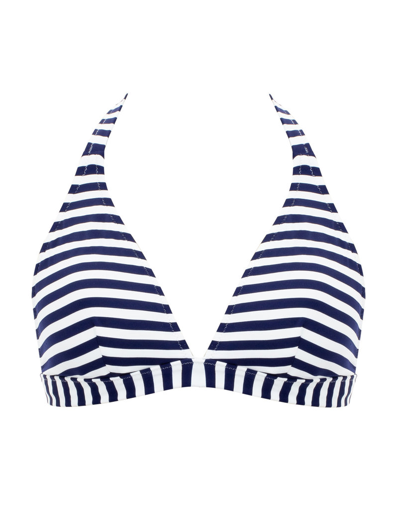 Pez D'Or Pez D'Or Isabella Halter Striped Top