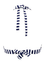 Pez D'Or Pez D'Or Isabella Halter Striped Top