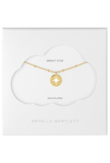 Estella Bartlett Estella B Starburst Disc Gold Necklace