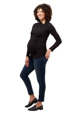 NOM Maternity NOM Claire Ruched L/S Sweater