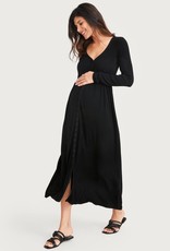 Hatch Hatch Softest Rib Nursing L/S Dress