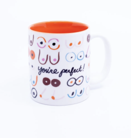 The Found The Found U R Perfect Boobs Mug 12 oz.