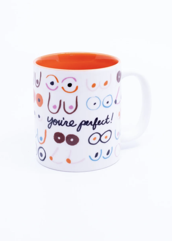 The Found The Found U R Perfect Boobs Mug 12 oz.