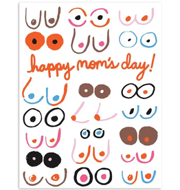 The Found The Found U R Perfect Boobs Mom's Day Card