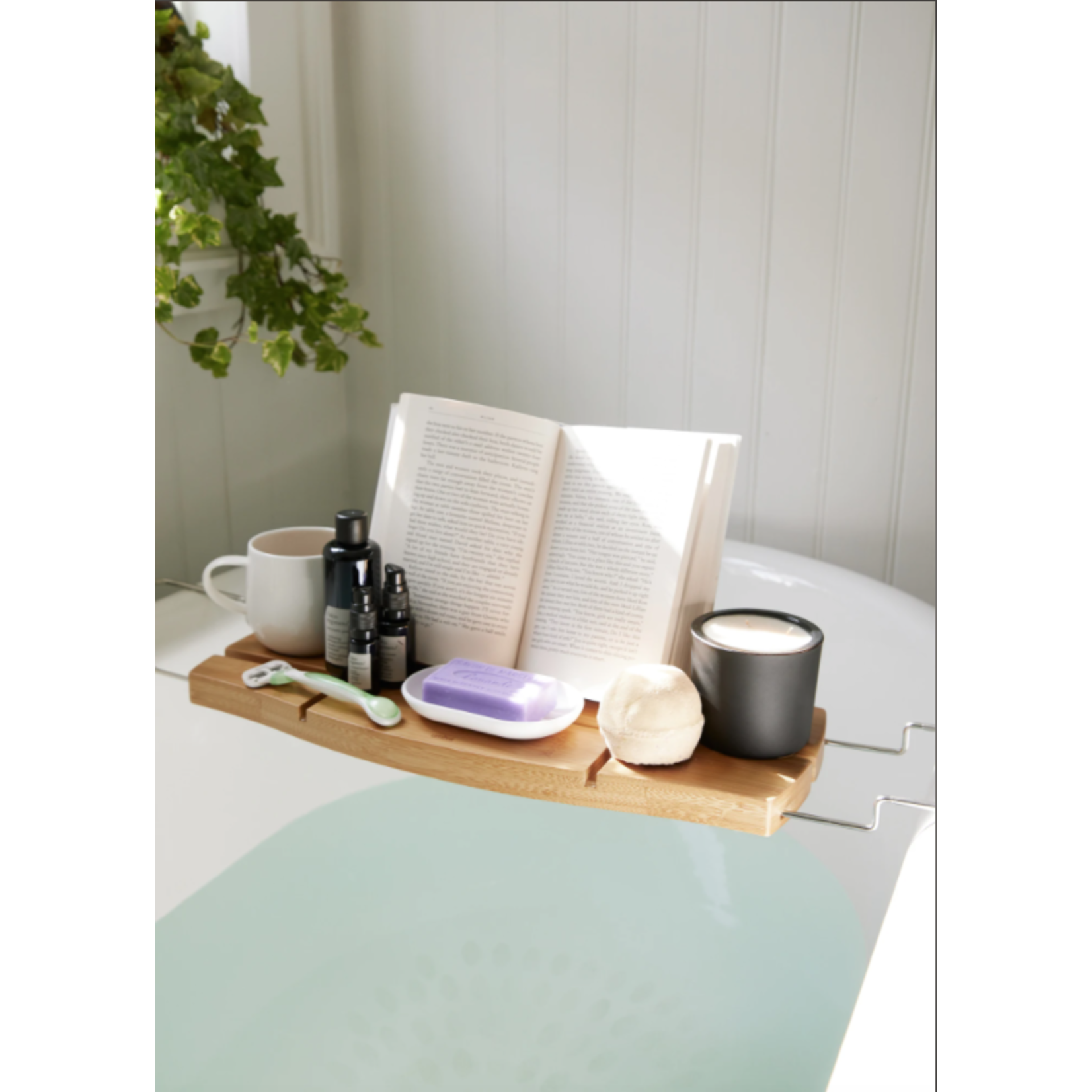 UMBRA AQUALA BATHTUB CADDY NATURAL