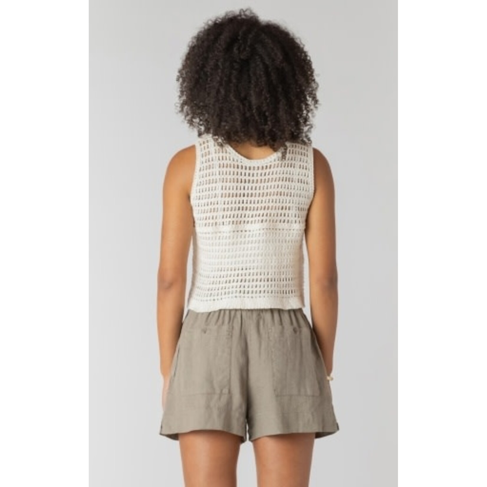 Dex Clothing 2727027 DG CROCHET BUTTONED VEST