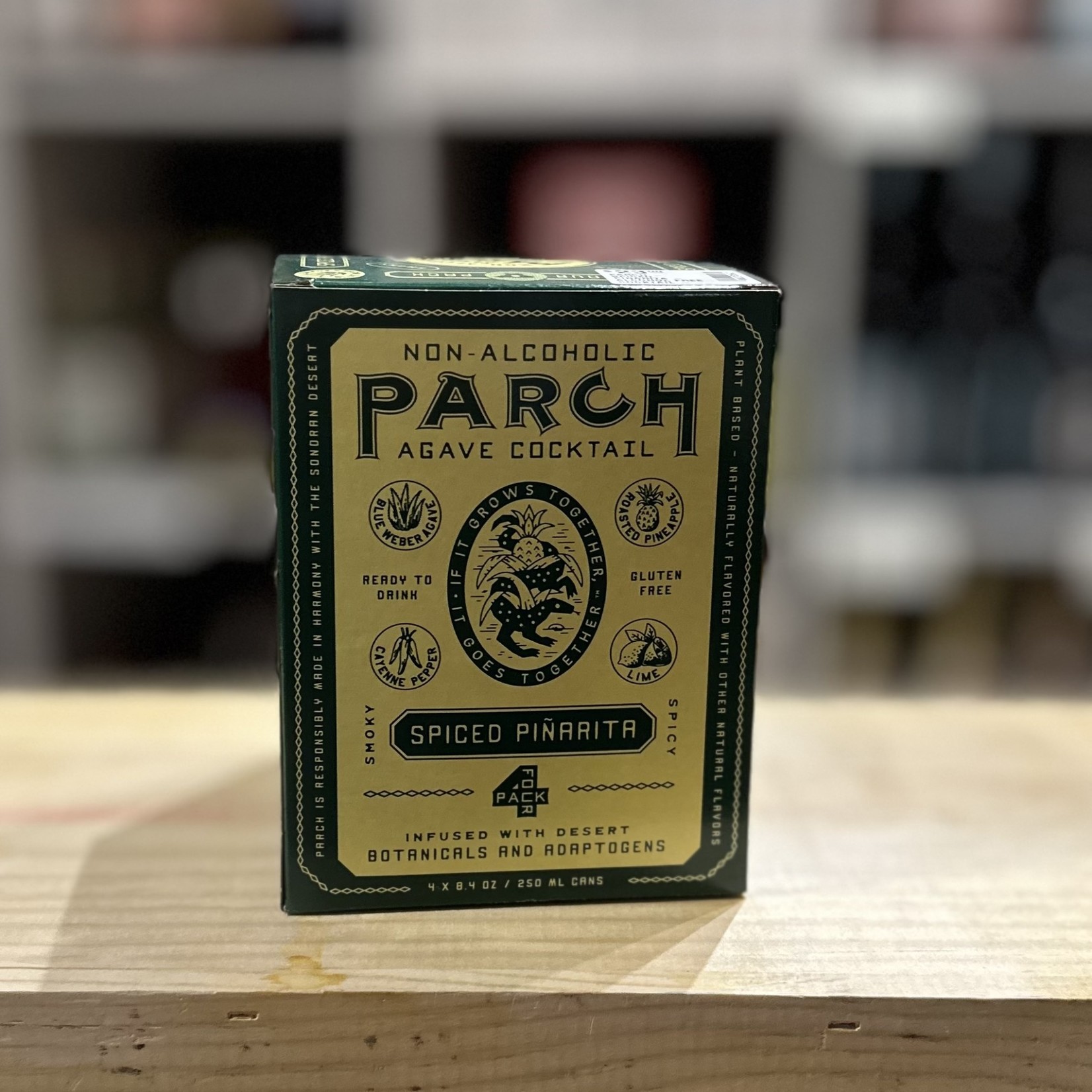 PARCH - SPICED PINARITA - ALCOHOL FREE COCKTAIL - 8.4OZ 4PK