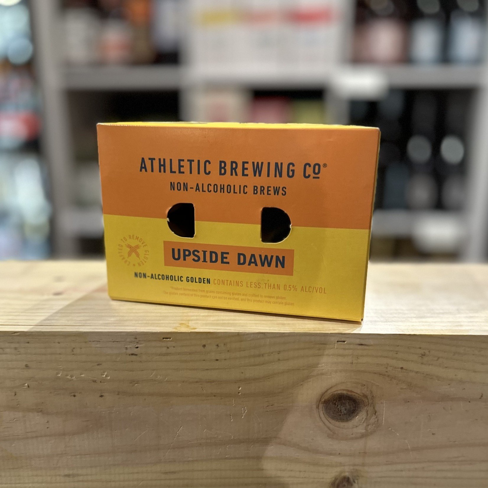 ATHLETIC BREWING CO. ATHLETIC • UPSIDE DAWN •  NON ALCOHOLIC GOLDEN ALE • 12OZ 6PK