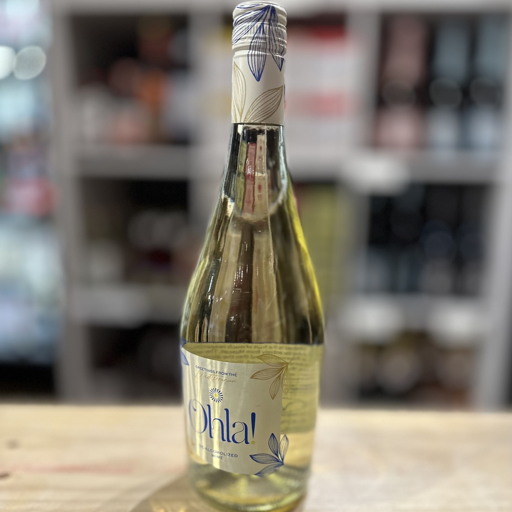 OHLA • DE-AALCOHOLIZED WHITE WINE • .750L • BOTTLE