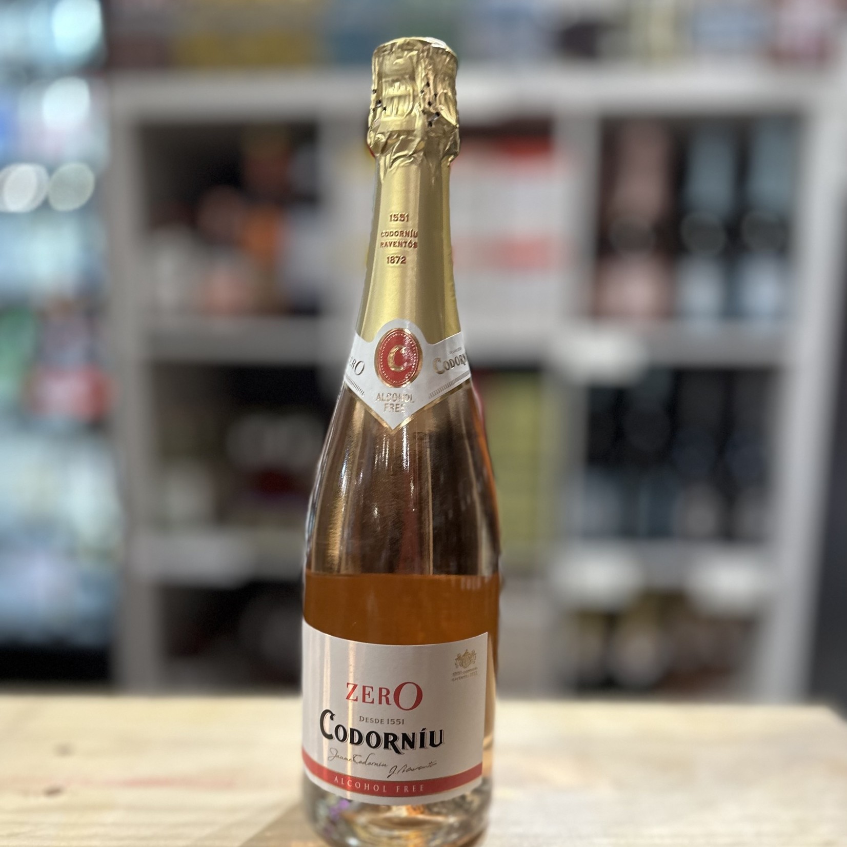 CODORNIU • SPARKLING ROSE NON ALCOHOLIC • 750 ML • BOTTLE