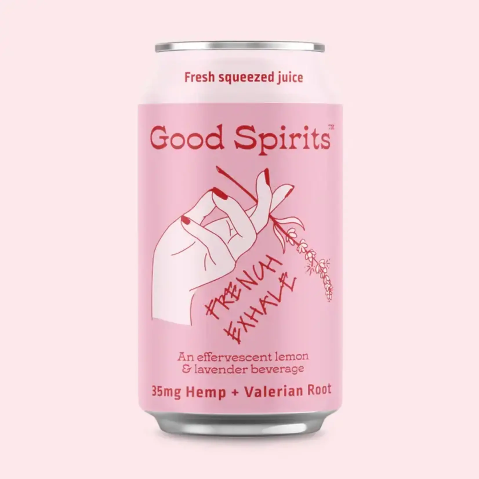 GOOD SPIRITS • FRENCH EXHALE [NON-ALCOHOLIC] • 12OZ • CAN