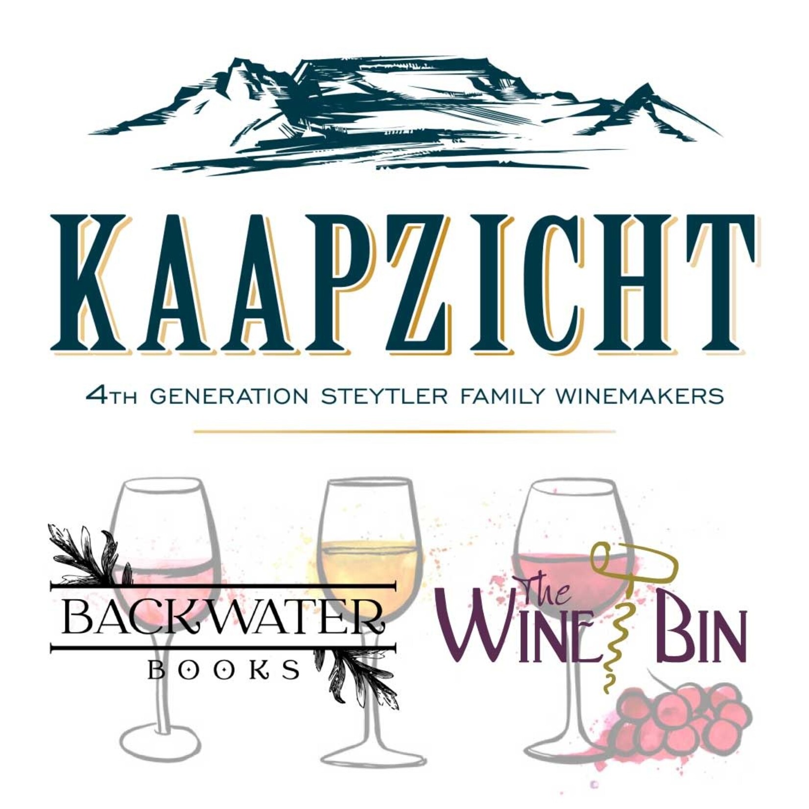 The Wine Bin Wine, Cheese & Conversation with Kaapzicht Wines • The Bibliopub  9/10 • 6-8PM