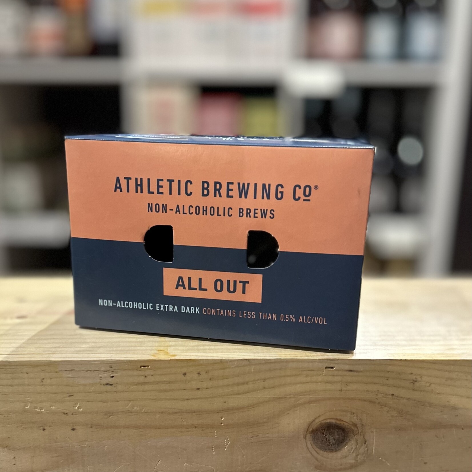 ATHLETIC BREWING CO. ATHLETIC • RIPE PURSUIT (NON ALCOHOLIC) • LEMON RADLER • 12OZ 6PK