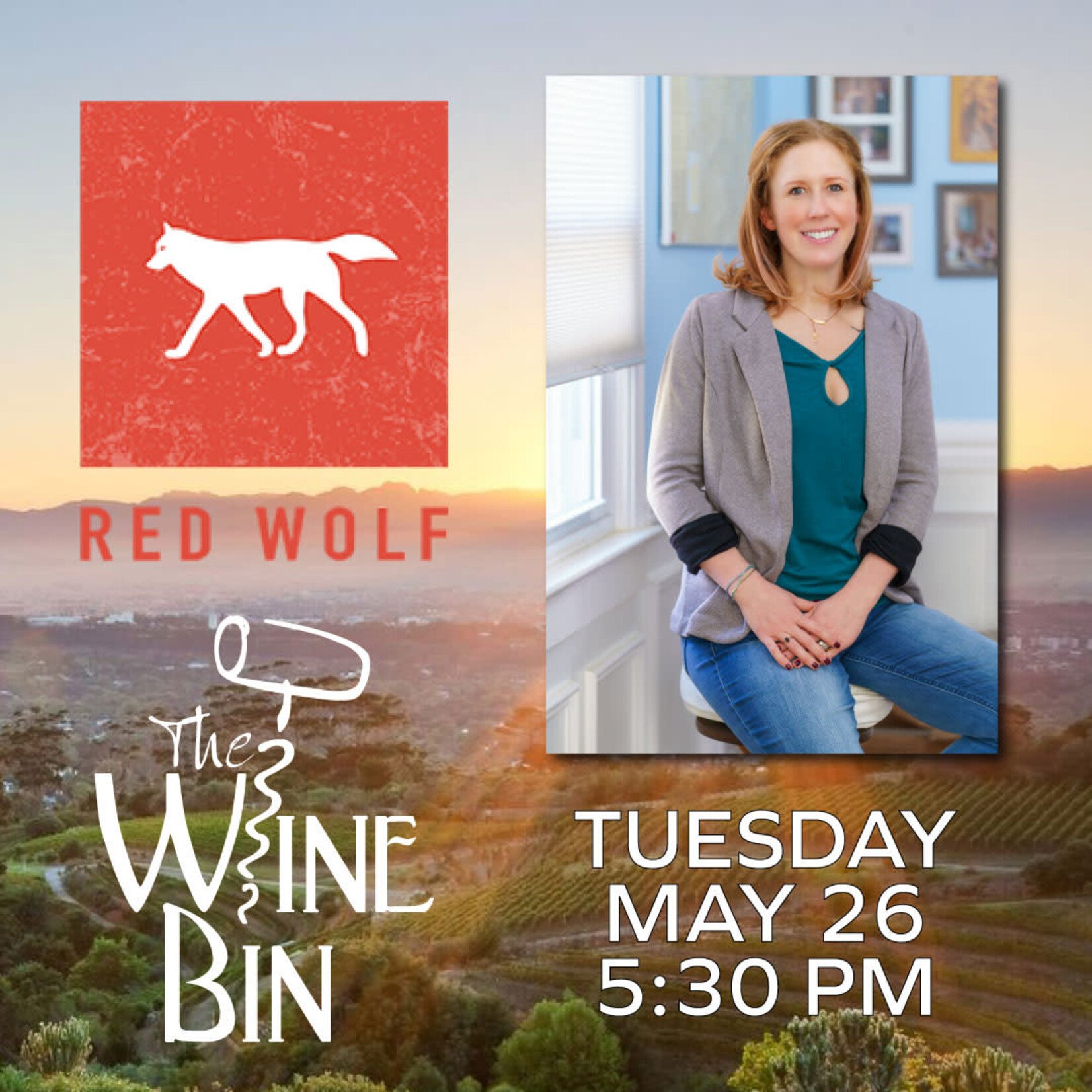 The Wine Bin Aubergine Club Pizza & Tasting • May 26 2026 • 5:30pm