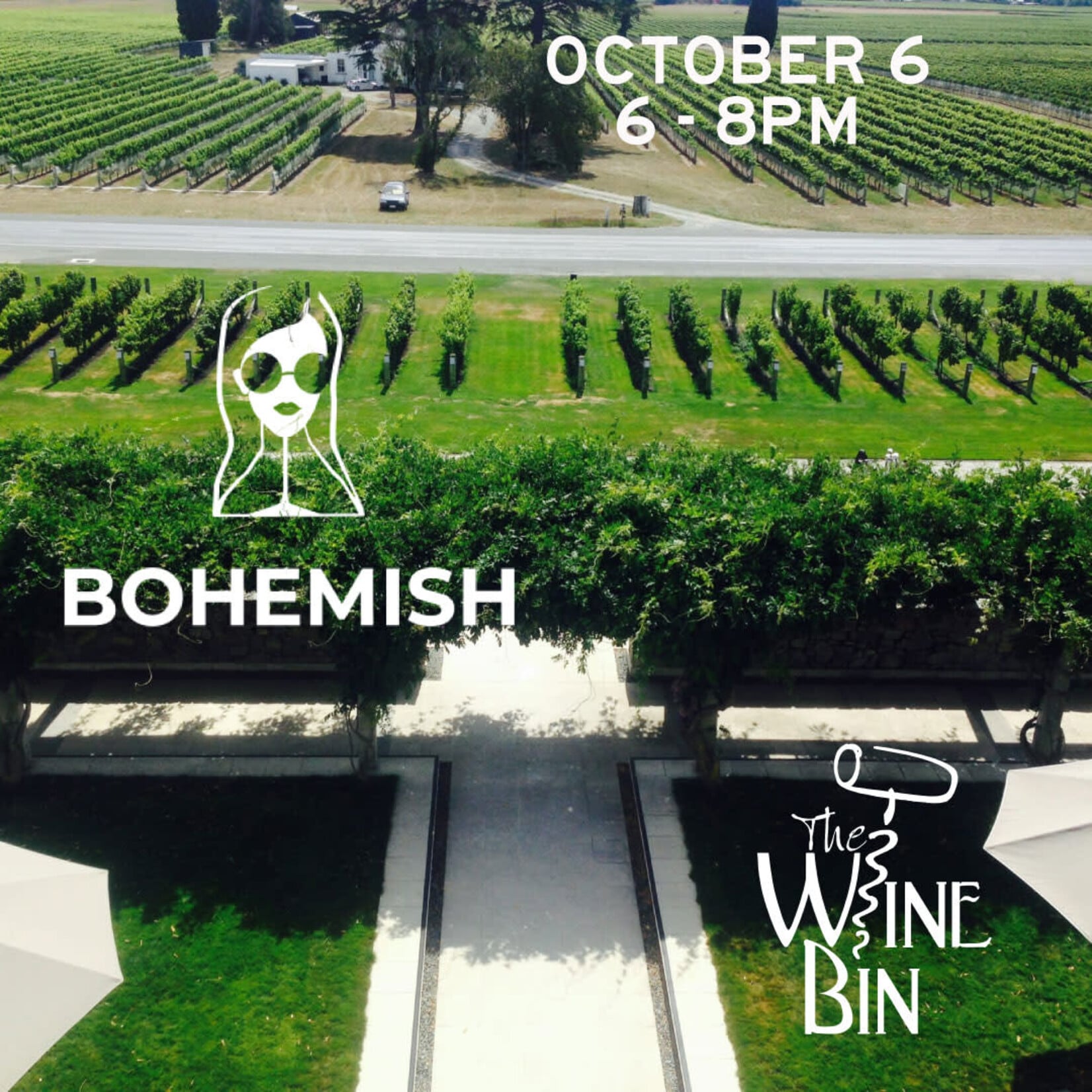 The Wine Bin Bohemish Wine Tasting Class •  10-6-26 • 6-8PM