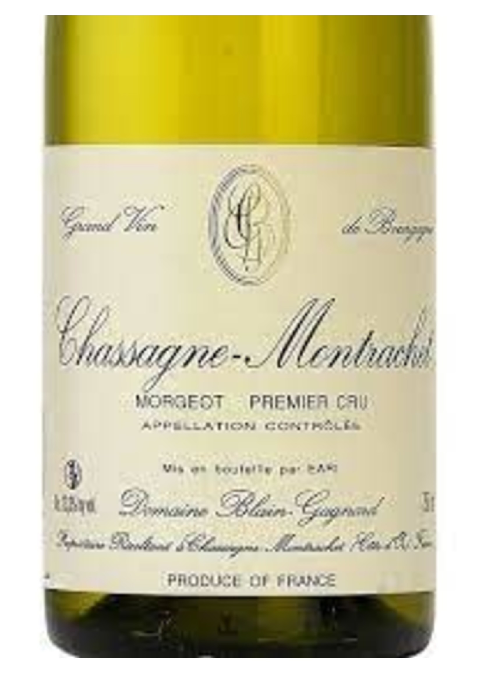 Blain Gagnard 2018 Chassagne-Montrachet 1er Cru Morgeot Blanc 750ml
