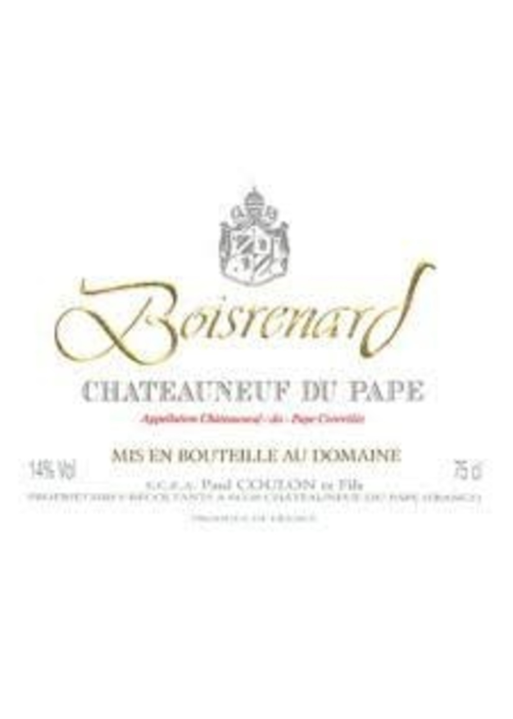 Beaurenard 2019 Chateauneuf du Pape Cuvee Boisrenard 750ml