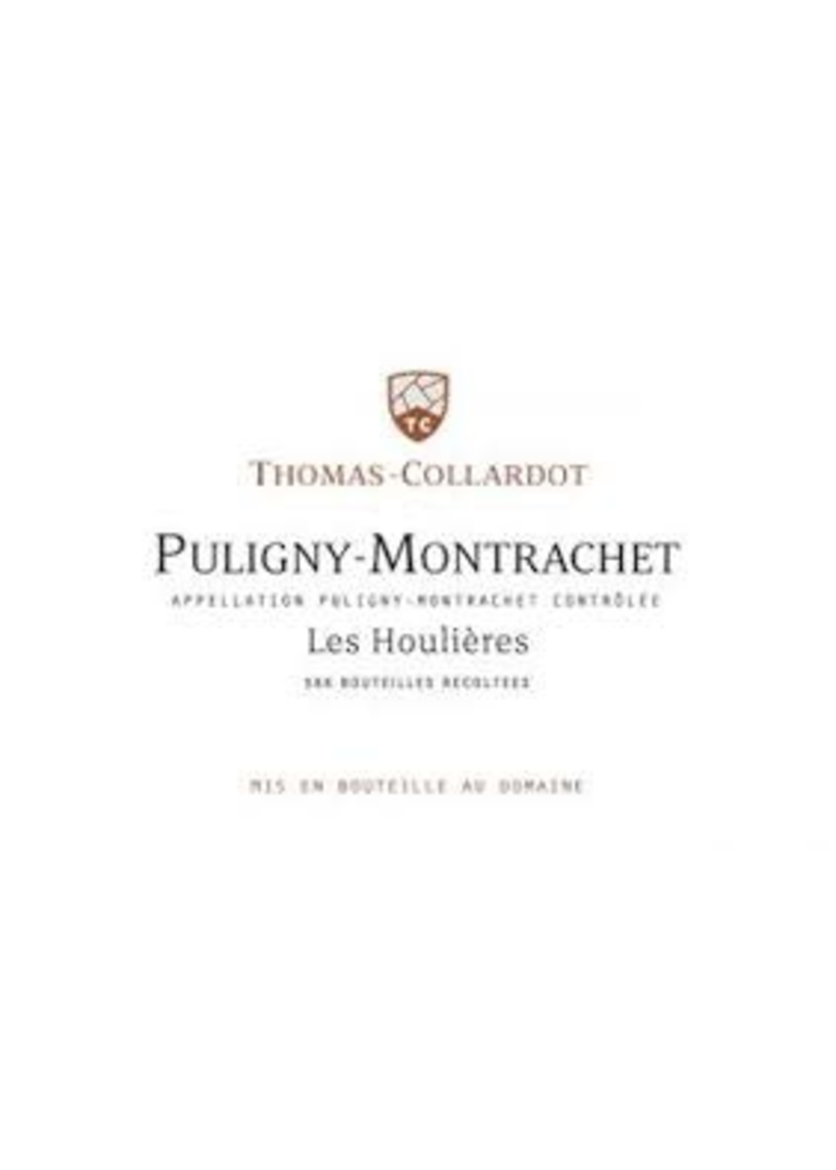 Thomas Collardot 2019 Puligny Montrachet Les Houlieres 750ml