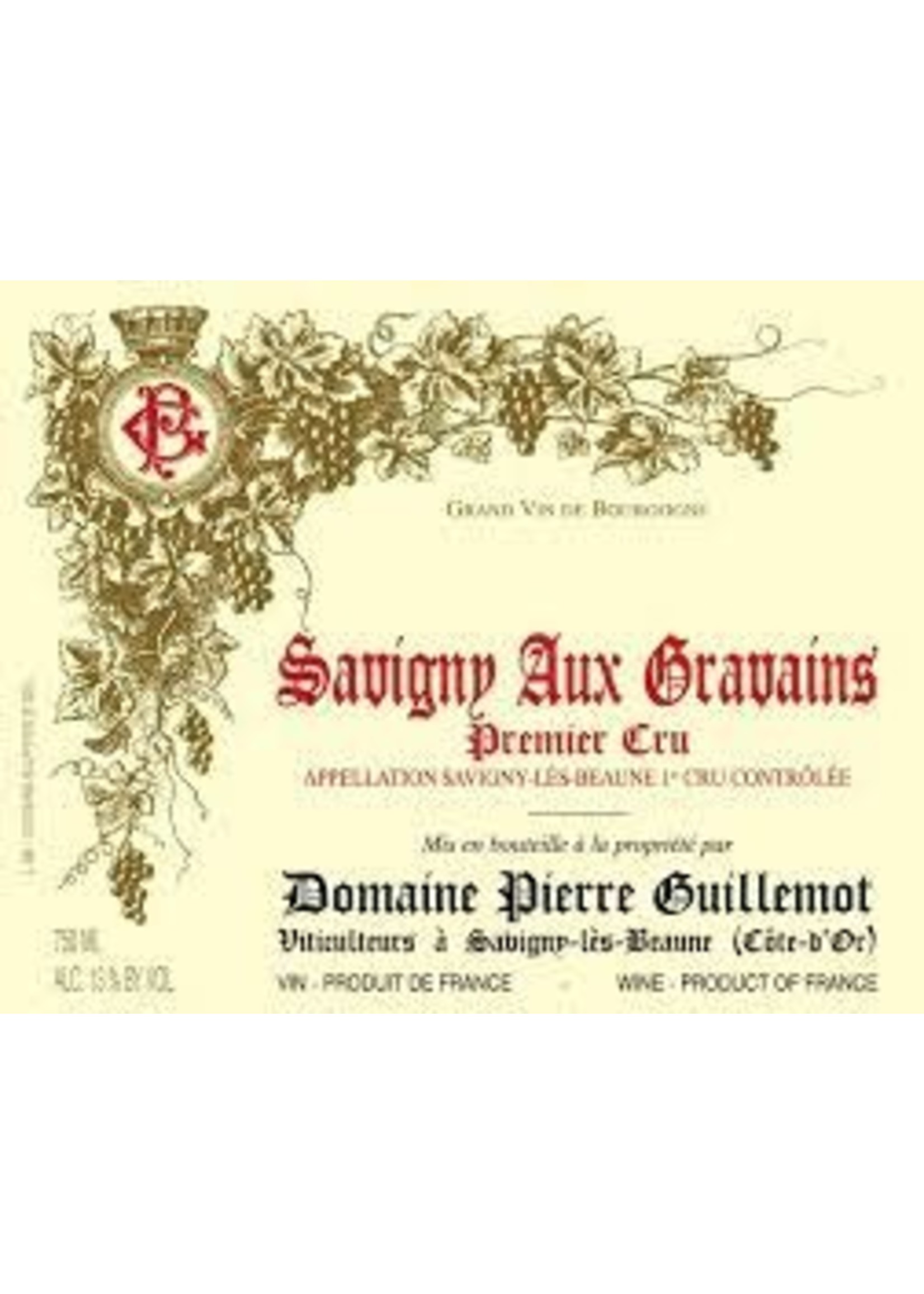 Pierre Guillemot 2018 Savigny Les Beaune 1er Cru Aux Gravains 750ml
