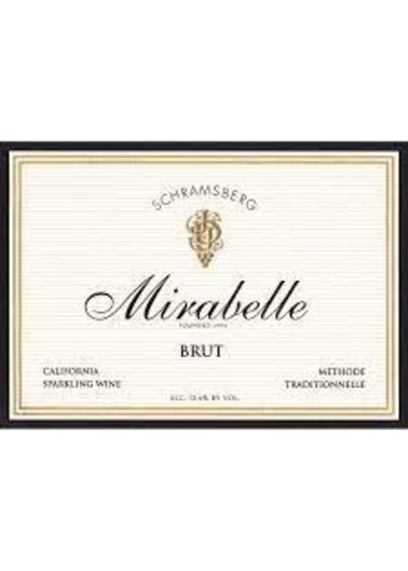 Schramsberg 'Mirabelle' Brut 750ml