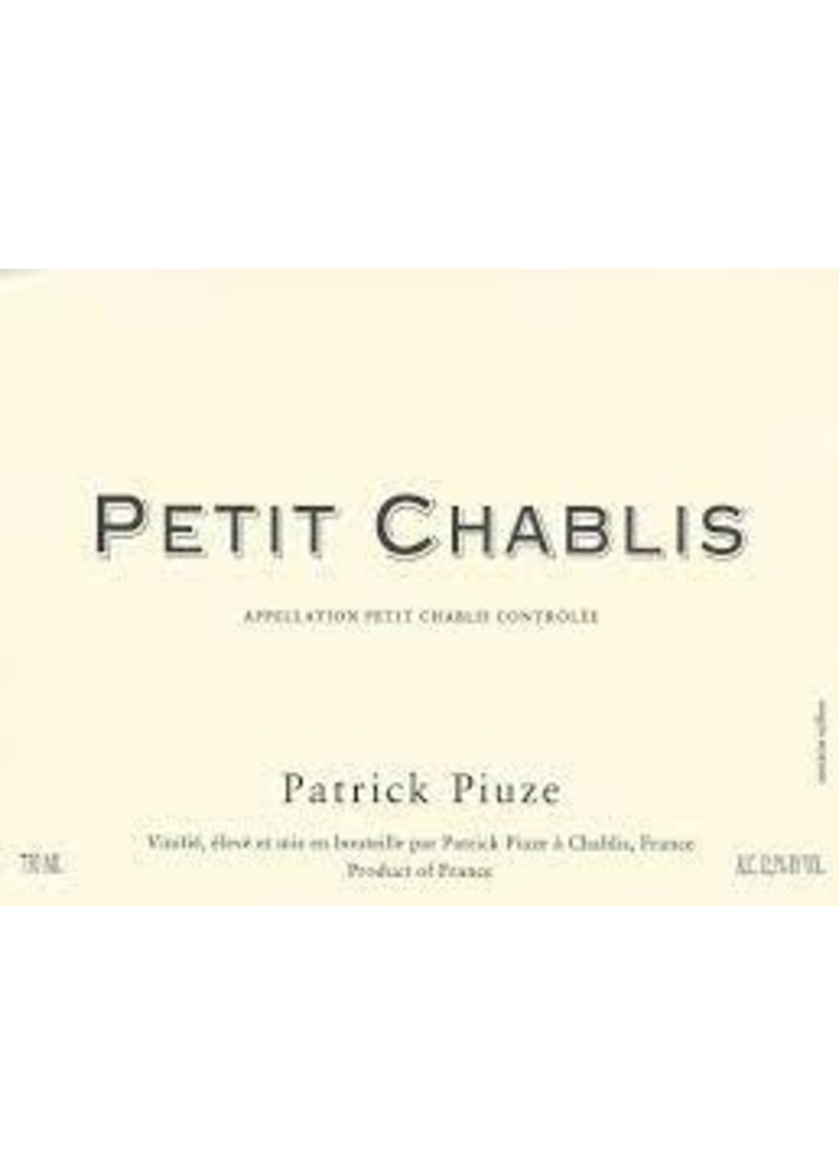 Patrick Piuze 2020 Petit Chablis 750ml