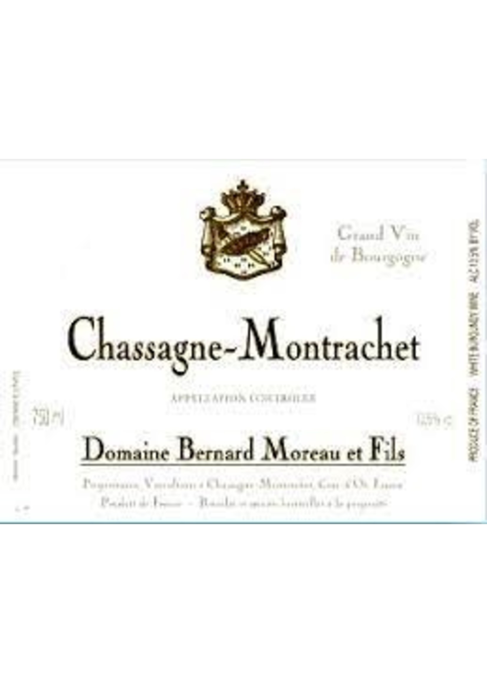 Bernard Moreau 2019 Chassagne Montrachet Blanc 750ml