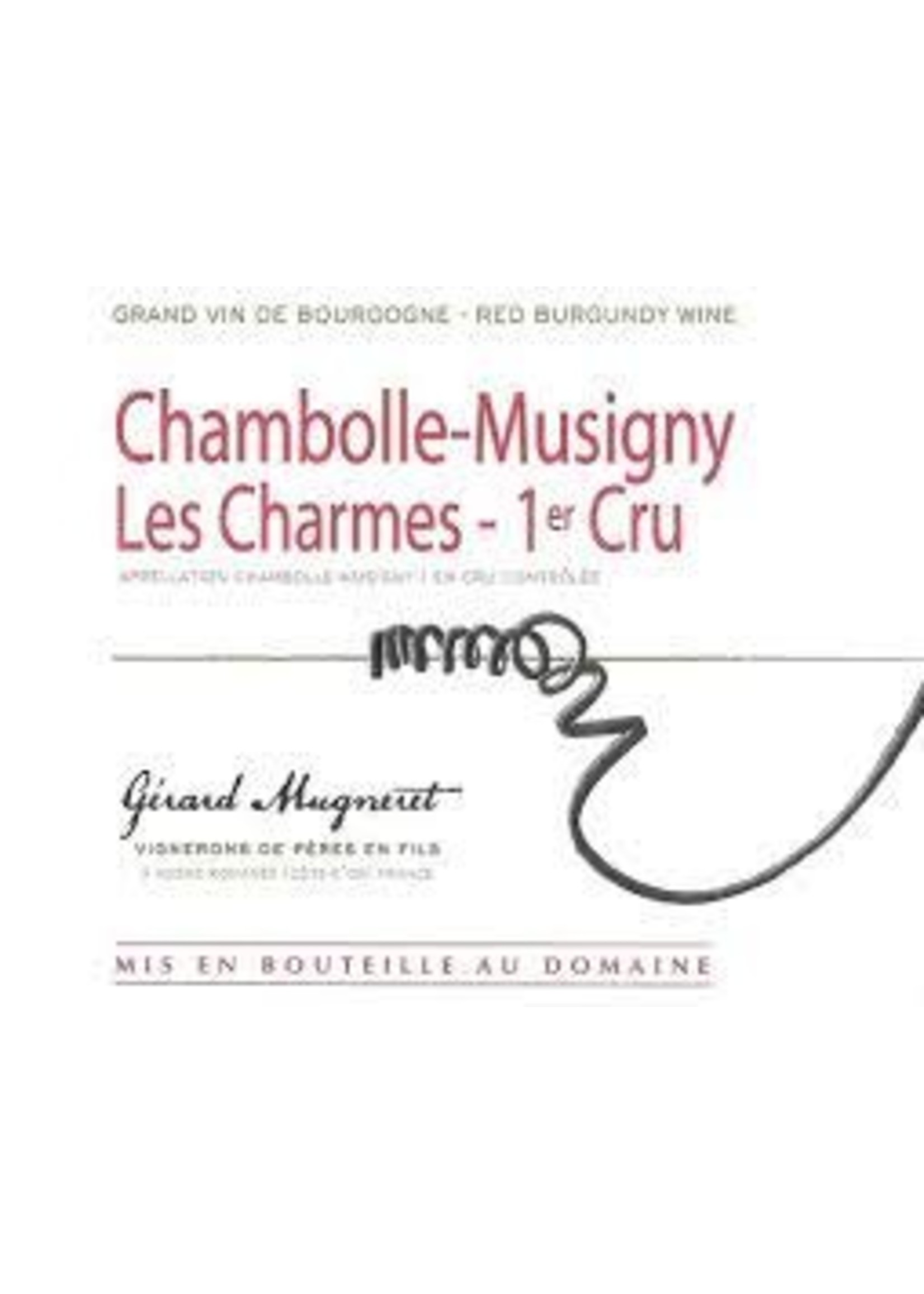 Gerard Mugneret 2018 Chambolle Musigny 1er Cru Les Charmes 750ml