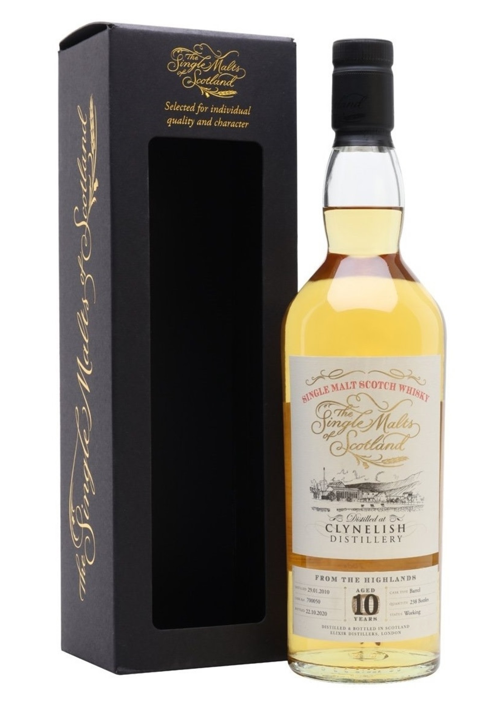 The Single Malts of Scotland Clynelish 2010 10 yr old 750ml